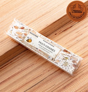 Nougat artisanal naturel multi graine made in France miel Ardeche amande de provence qualite haut de gamme